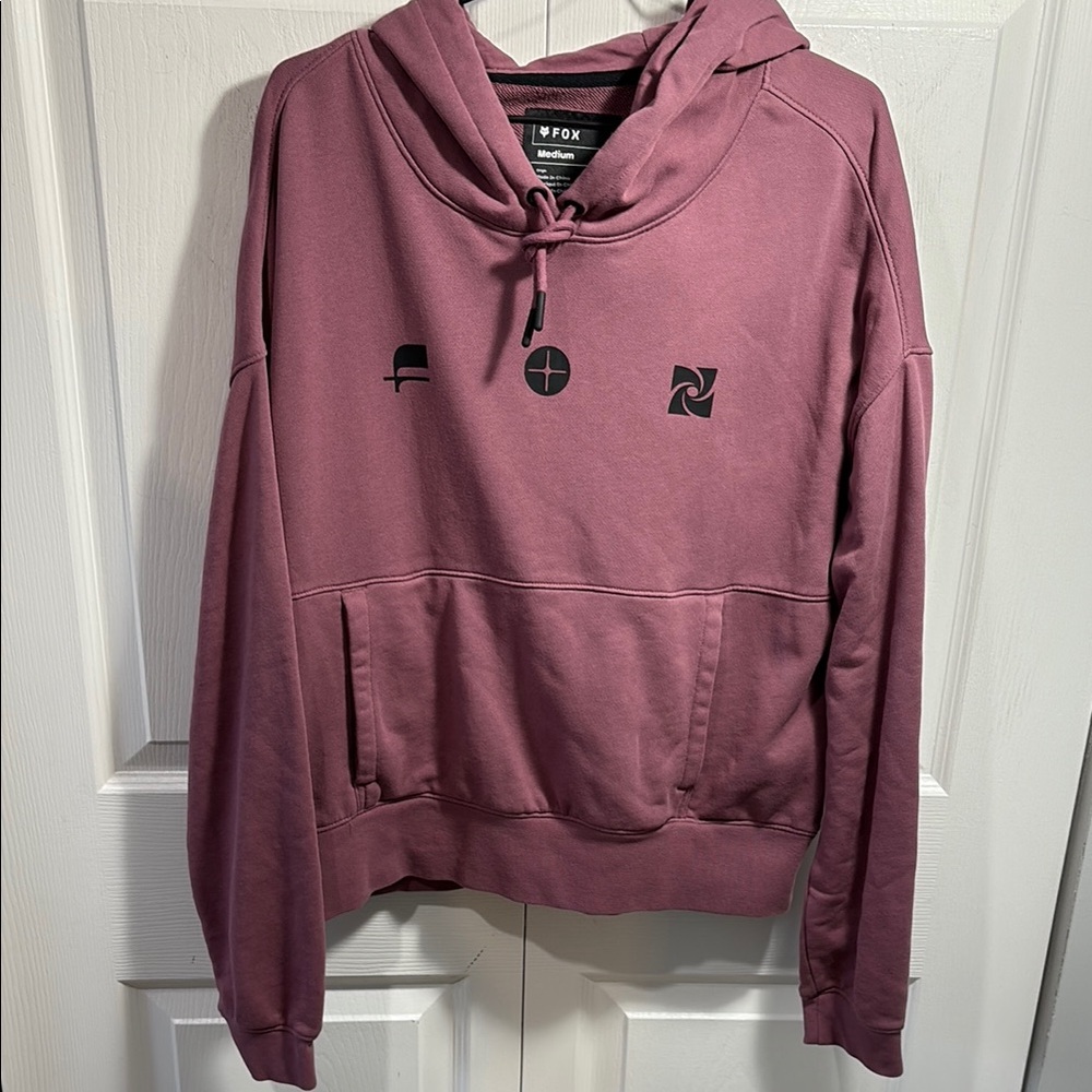 Fox Mauve Graphic Hoodie